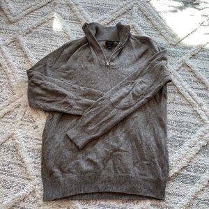NWOT - JCrew- Men’s Half Zip Merino Wool Sweater